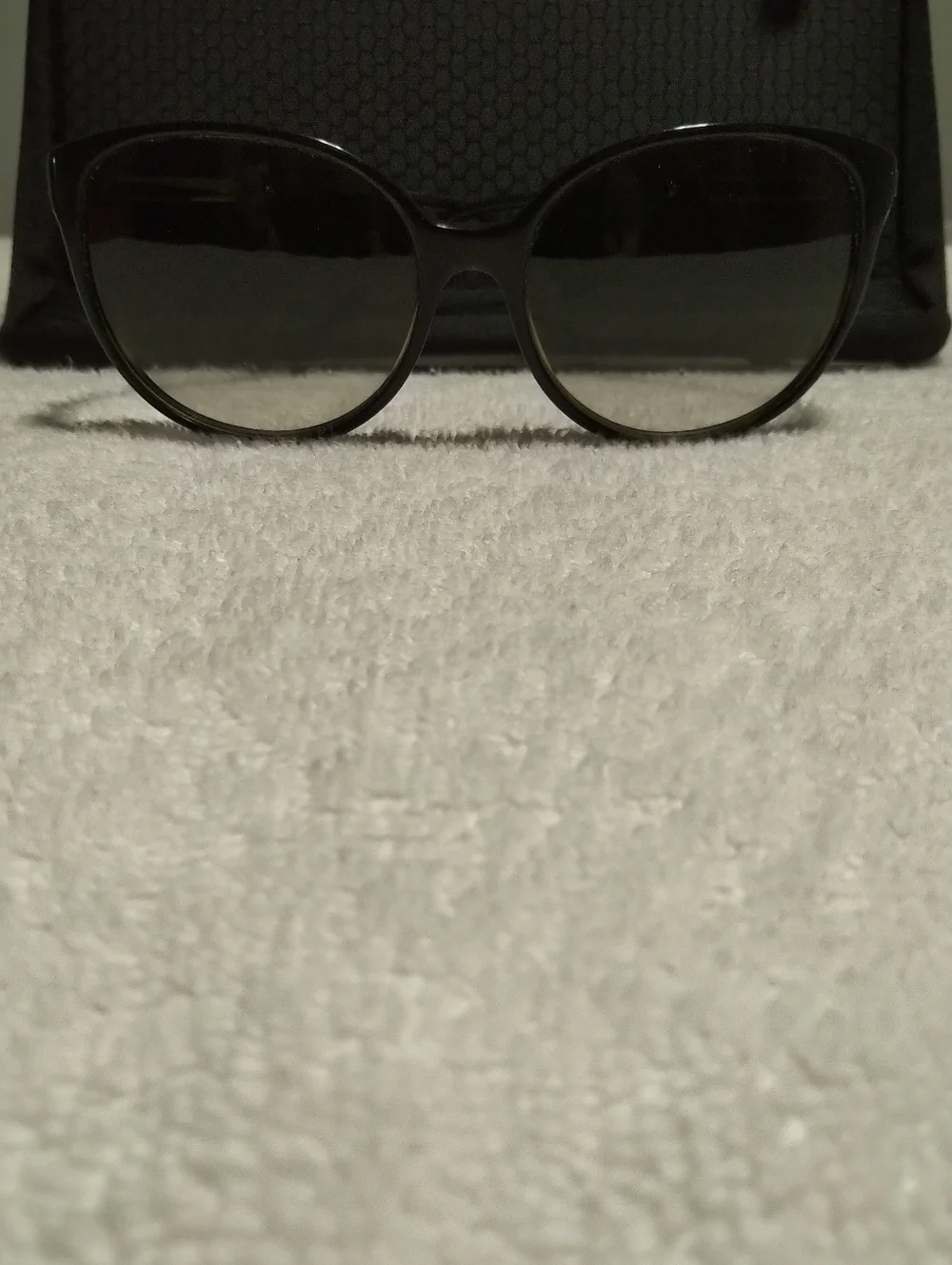 Kate Spade Dark Brown Gradient Oversized Sunglasses
